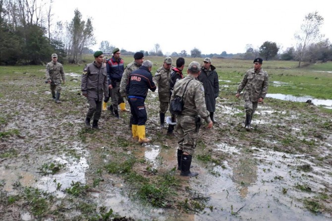Sele kapılan askerin cesedi bulundu
