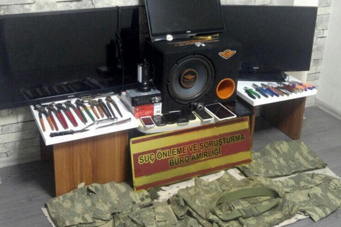 Gaziantep'te hırsızlık olaylarına 3 tutuklama