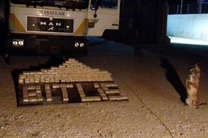 Bitlis'te 78 kilo eroin ele geçirildi