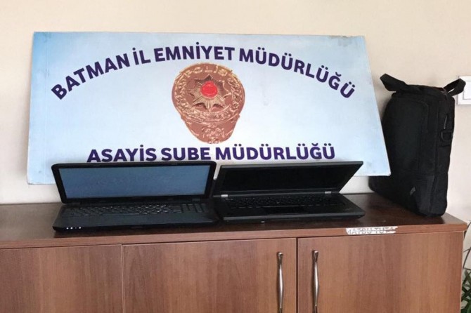 Batman'da hırsızlık iddiasıyla biri kadın 2 şüpheli tutuklandı