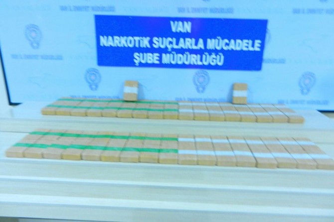 Van’da eroin ele geçirildi