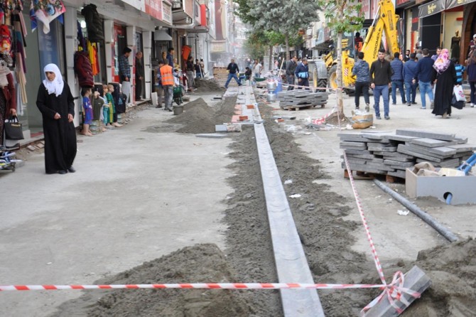 Batmanlı esnaftan belediyeye tepki