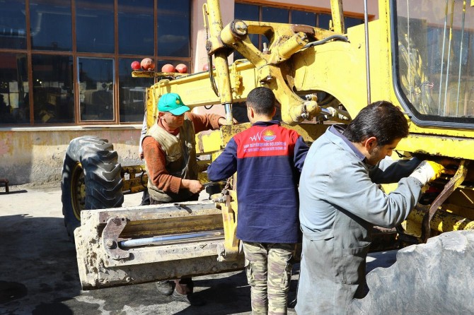 Van Büyükşehir Belediyesi kışa hazır