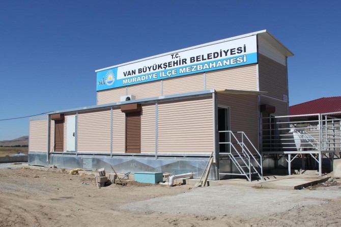 Van’da mezbahanesi olmayan ilçe kalmayacak