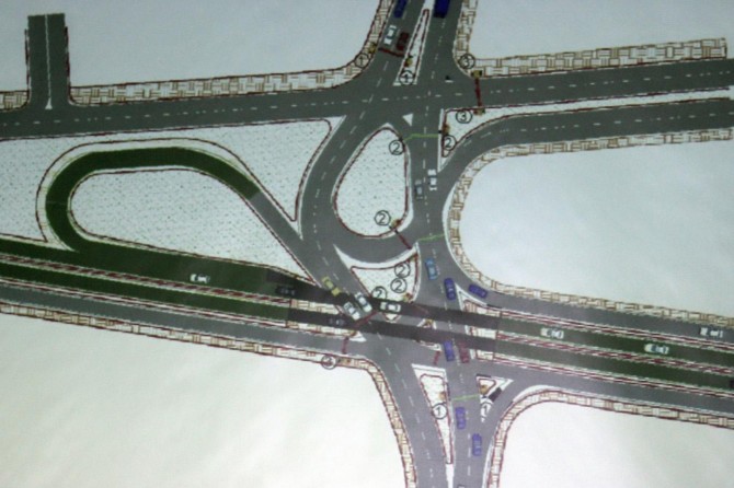 Van'da trafik sorunu nedeniyle kavşaklarda çalışma başlatıldı