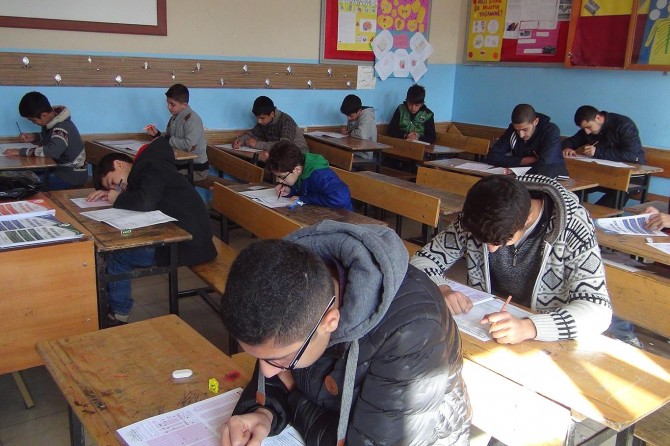 Ağrı'da Kur'an âşıkları ter döktü