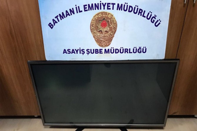 Batman'da hırsızlık şüphelisi bir kişi gözaltına alındı