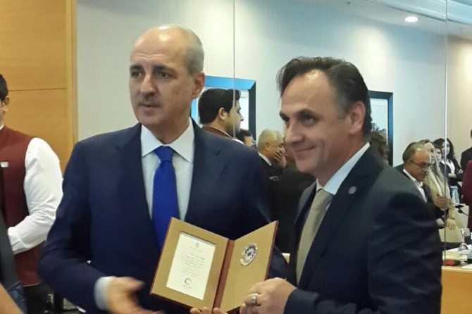 DİKA Genel Sekreterine Turizm Beratı verildi