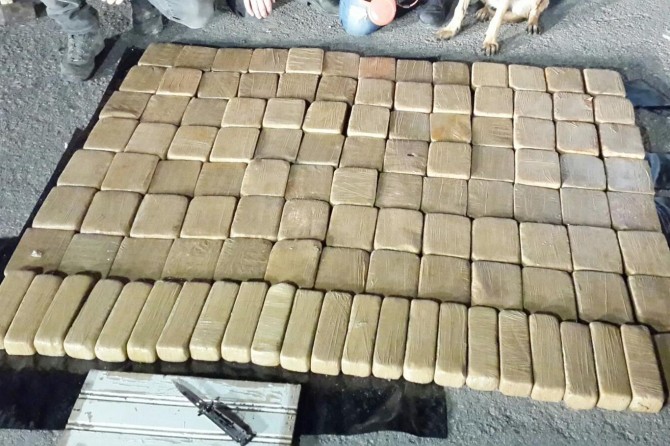 Li Wanê 59 kîlo eroîn hat bidestxistin