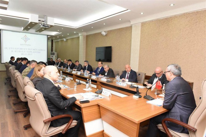 Batman’da uyuşturucu ile mücadele toplantısı yapıldı