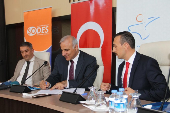 Van'da 46 proje için imza töreni yapıldı