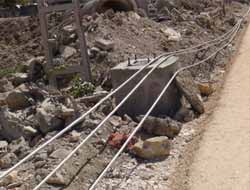 Van İpekyolu Caddesi'nde Elektrik Hattı Yeraltına Alınıyor