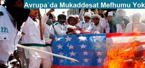 Avrupa`da Mukaddesat Mefhumu Yok