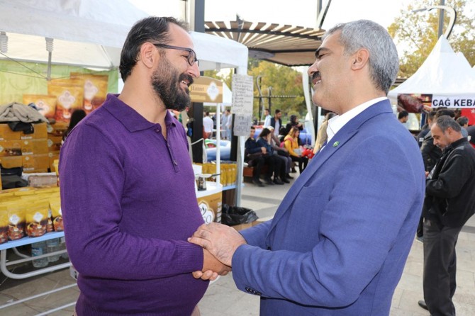 HÜDA PAR heyetinden fuar ziyareti