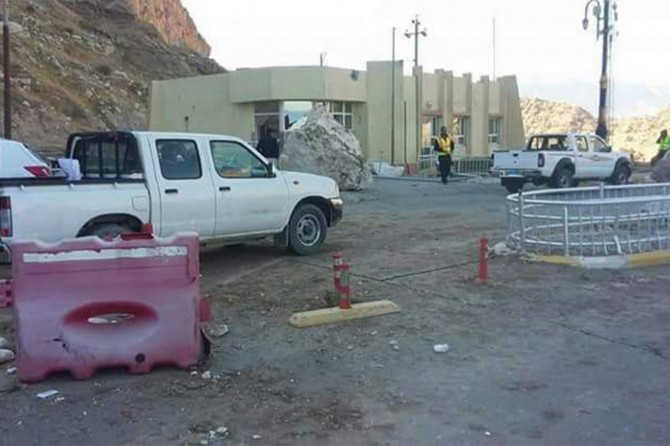 Depremin ardından Derbendihan Barajında büyük tehlike