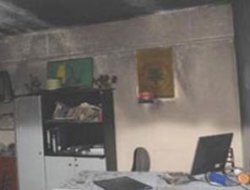 BDP binasında yangın