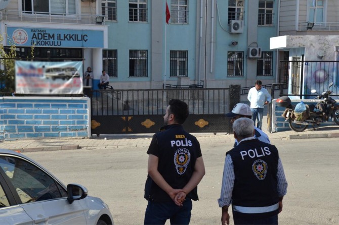 ​Batman'da okul ve çevrelerinde denetim