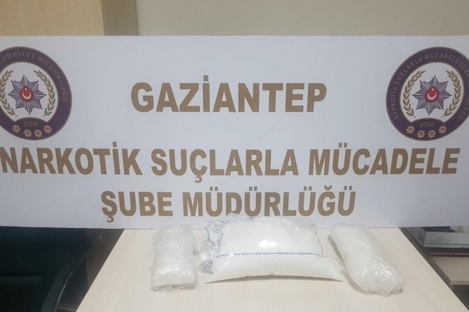 Gaziantep'te uyuşturucuya 3 gözaltı