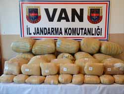 Van Başkale'de Esrar Operasyonu
