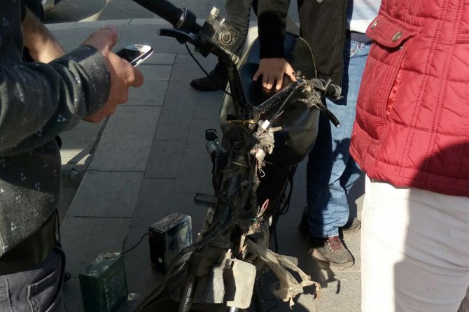 Batman’da motosiklet kazası: Bir yaralı