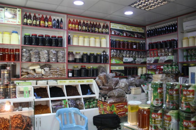 "Soğuktan korumak için pekmez için"