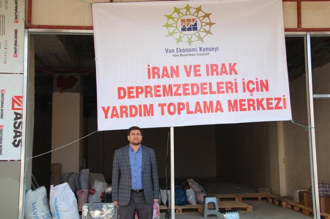 İran ve Irak'taki depremzedeler için yarım toplama merkezi kuruldu