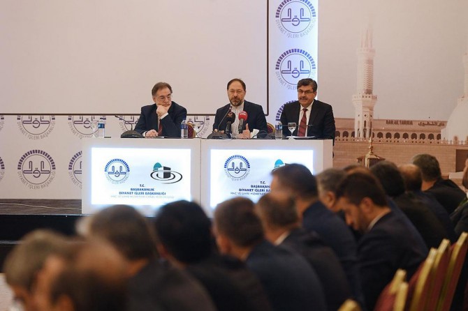 Hac ve umre değerlendirme toplantısı yapıldı