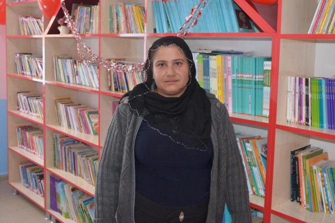 Kütüphane kurmak ve okumak küçüklük hayalimdi