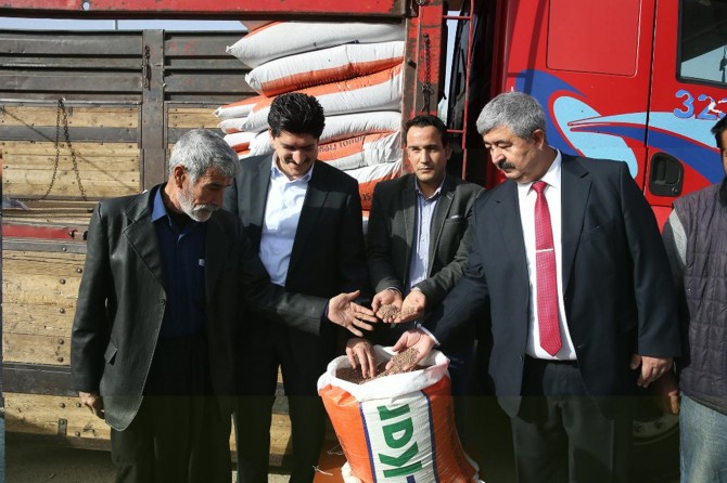 ​Gaziantep’te çiftçilere mercimek tohumu desteği