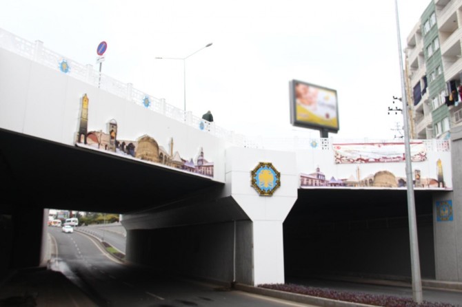 Diyarbakır’ın ilk altgeçidi yıllar sonra yenilendi