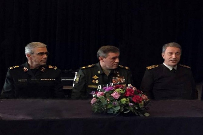 Genelkurmay Başkanları Soçi'de bir araya geldi