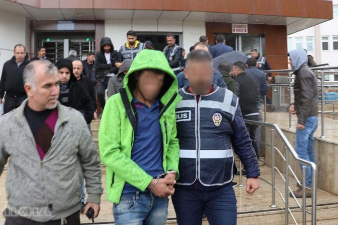 Gaziantep'te 7 gasp şüphelisi tutuklandı