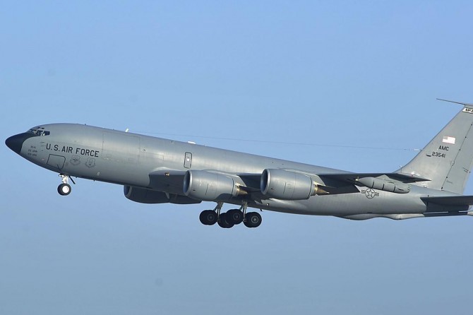 ABD uçağı düştü