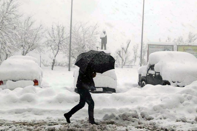 Batı Karadeniz'in iç kesimlerinde yoğun kar yağışı bekleniyor