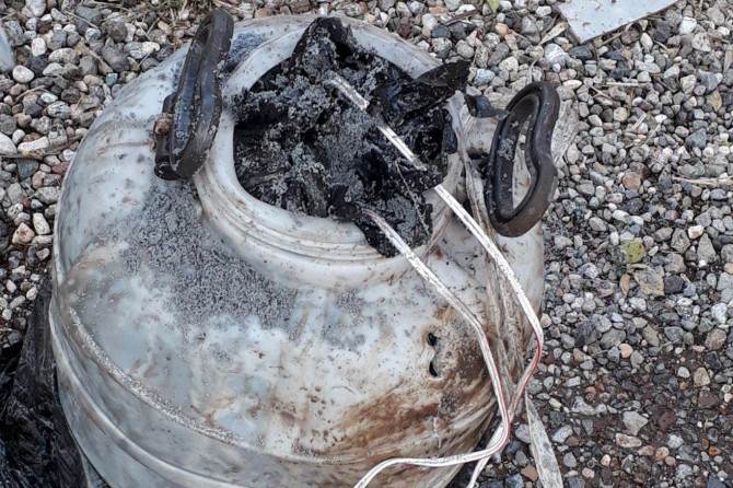 Tunceli-Pülümür Karayoluna döşenen patlayıcı imha edildi