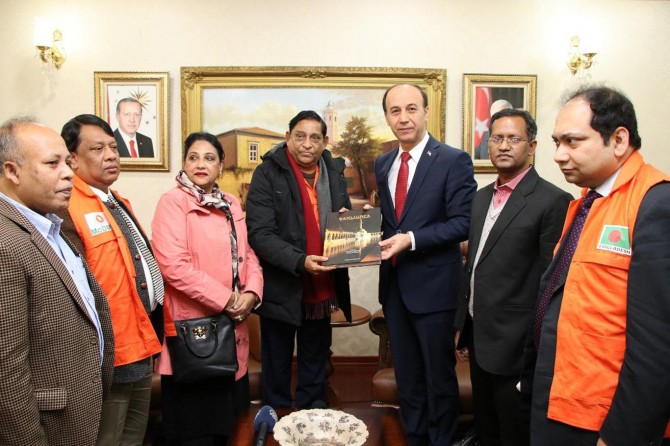 Bangladeş Afet Yönetimi ve Yardım Bakanı Şanlıurfa’da