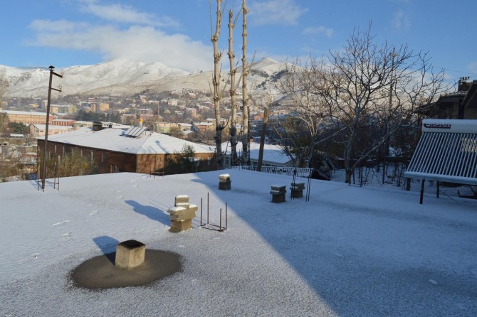 Bitlis beyaz örtüye büründü