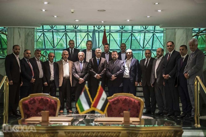 Palestinian groups reach agreement on 7 issues