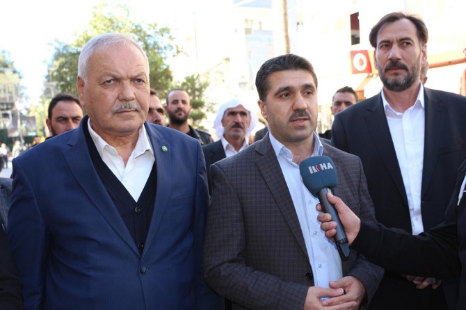 Kızıltepe esnafı sıkıntılarını HÜDA PAR heyetine anlattı