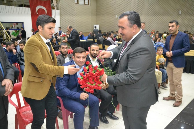 Viranşehir'de 24 Kasım Öğretmenler günü kutlandı