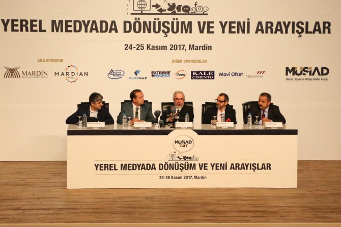 Ulusal medya temsilcileri Mardin’de yerel medyanın sorunlarını konuştu