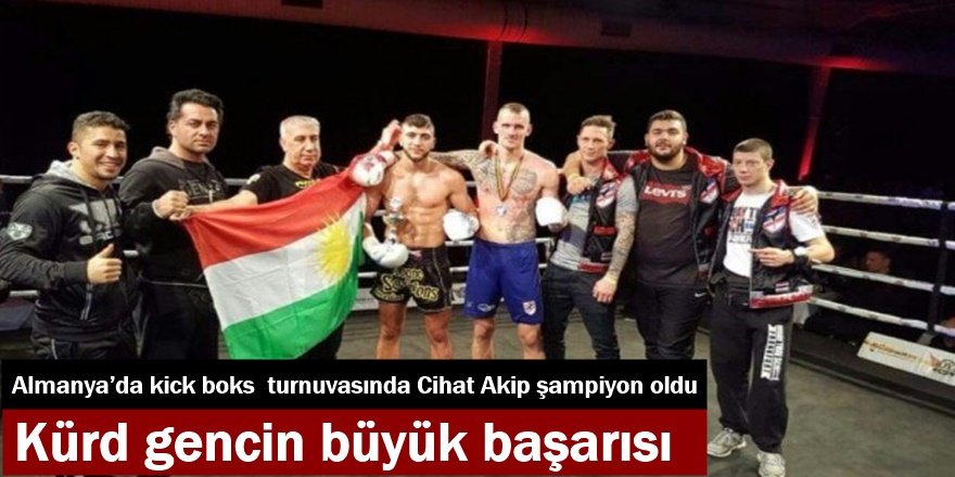 Kürd gencin büyük başarısı