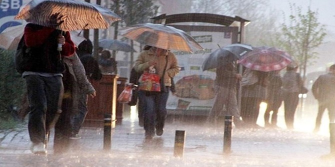 Kuvvetli yağışa dikkat