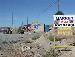 Van'da Deprem'den Esinlenerek 7.2 Market Adında Market Kurdu