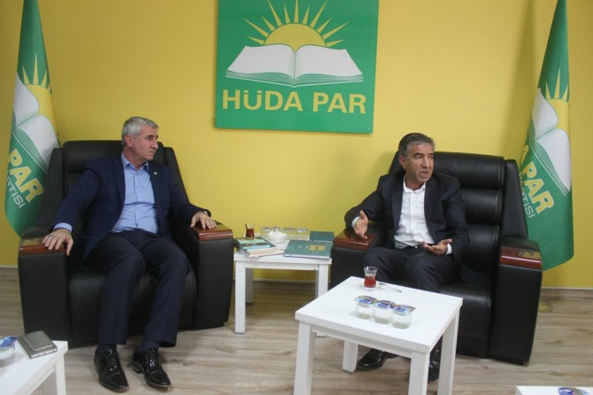 Eyyübiye Belediyesi Başkan Yardımcısından HÜDA PAR'a ziyaret