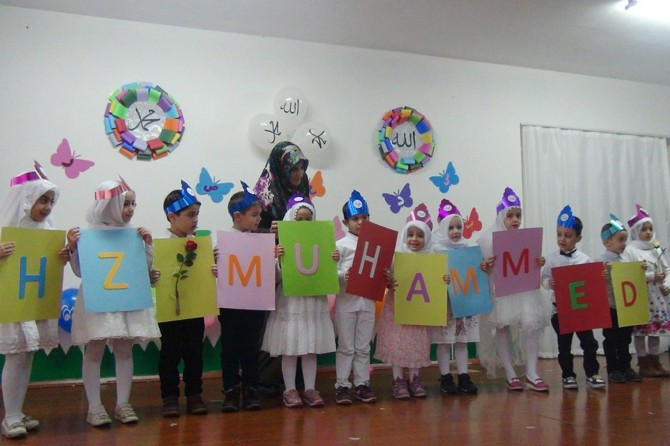 Miniklerin Hz. Muhammed sevgisi