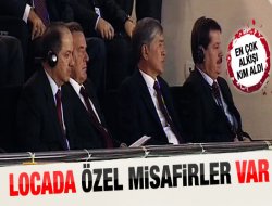 AK Parti kongresine katılan liderler