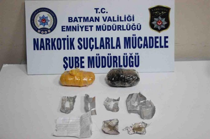 Batman’da eroin ve metamfetamin maddesi ele geçirildi