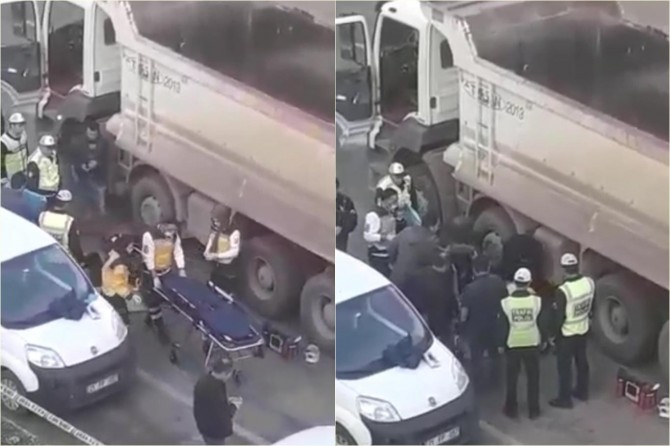 ​Diyarbakır'da hafriyat kamyonu yayayı ezdi