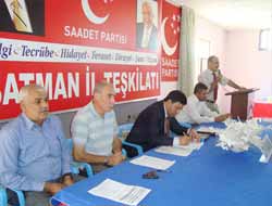 Saadet Partisi'nde Teşkilat Seferberliği